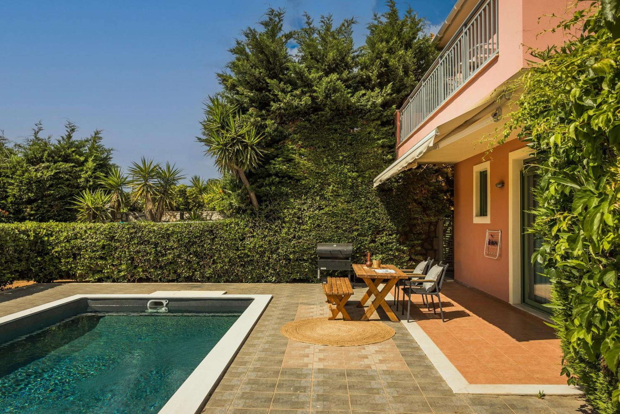 Villa Siora Rosa Skala  Ngoại thất bức ảnh
